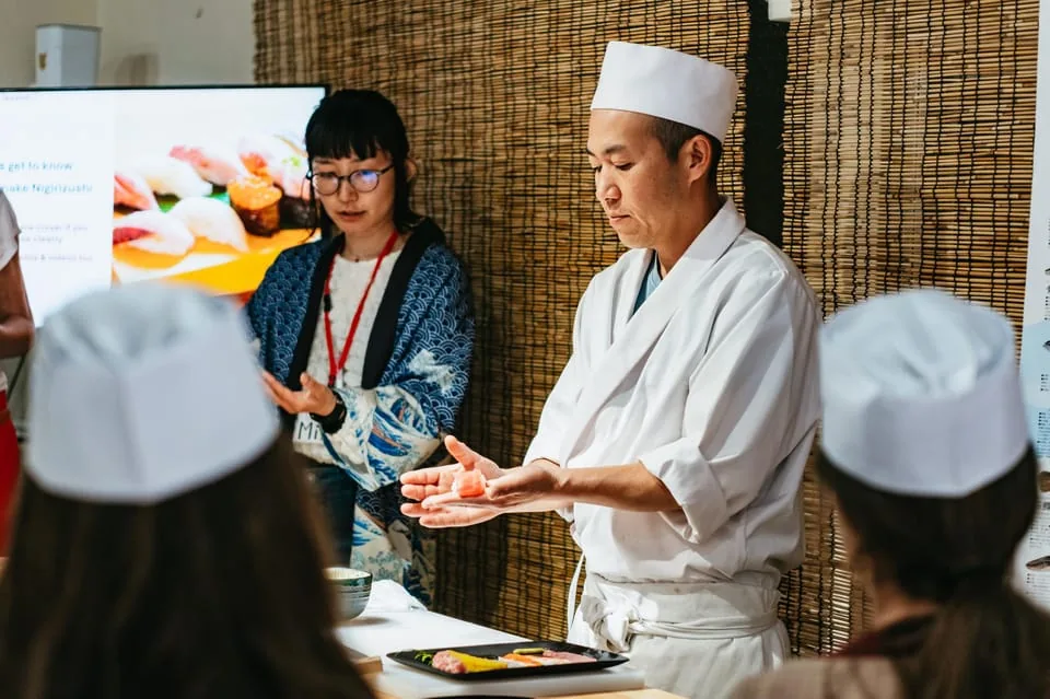 Tsukiji Fish Market Sushi Making Class